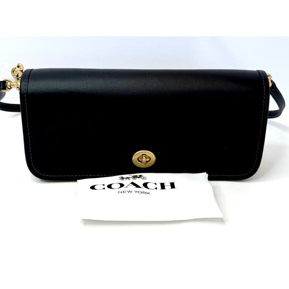 COACH Dinky Bag Black New with Bag - Picture 1 of 12